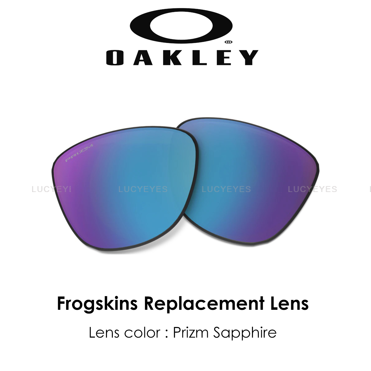 อะไหล่เลนส์ Oakley Frogskins - สี Prizm Sapphire