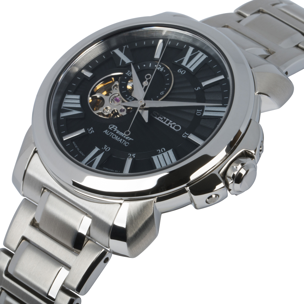 SEIKO SSA371J1 นาฬิกาผู้ชาย Seiko รุ่น SSA371J1, Premier Automatic Open  Heart Men's Watch - WatchTimeShop.Com ศูนย์รวมนาฬิกาแบรนด์เนม  และนาฬิกาสวิสหรูของแท้ 100% สินค้าหลากหลายแบรนด์ มาใหม่ทุกสับดาห์  สินค้าคุณภาพมาตรฐานเดียวกับในเคาน์เตอร์แบรนด์ 