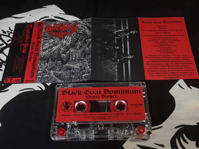 BLACK GOAT DOMINIUM ‘Peste Divina’ Tape.