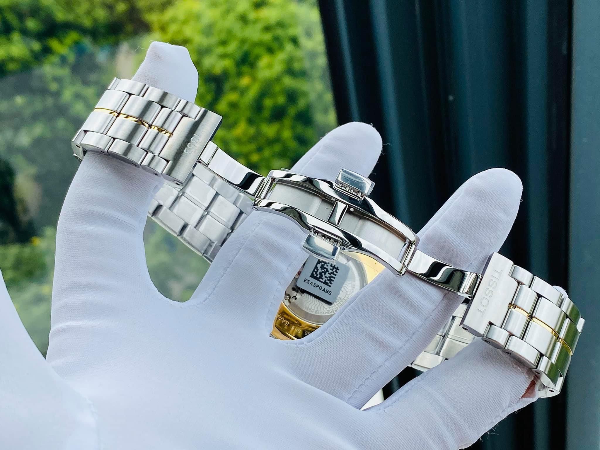 Tissot T086.407.22.261.00 นาฬิกาผู้ชาย Luxury Powermatic 80 Automatic Men's Watch