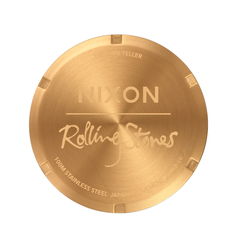 Nixon A1356-509-00 นาฬิกาผู้ชาย Rolling Stones Time Teller Quartz Men's Watch