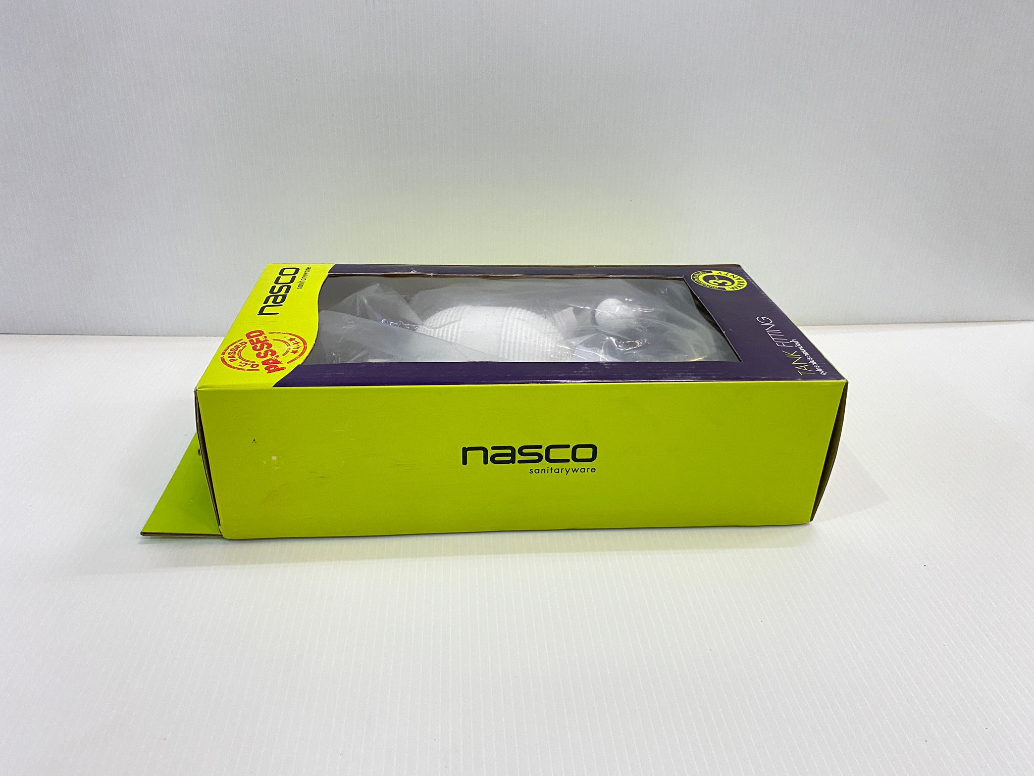 NASCO ชุดอุปกรณ์ในหม้อน้ำชักโครก NF-9401 แบบกดด้านข้าง1 ระบบ 1 ชุด มี 5 ชิ้น