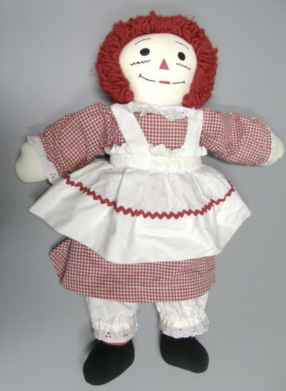 Raggedy Ann ขนาด 20 นิ้ว (มือสอง)