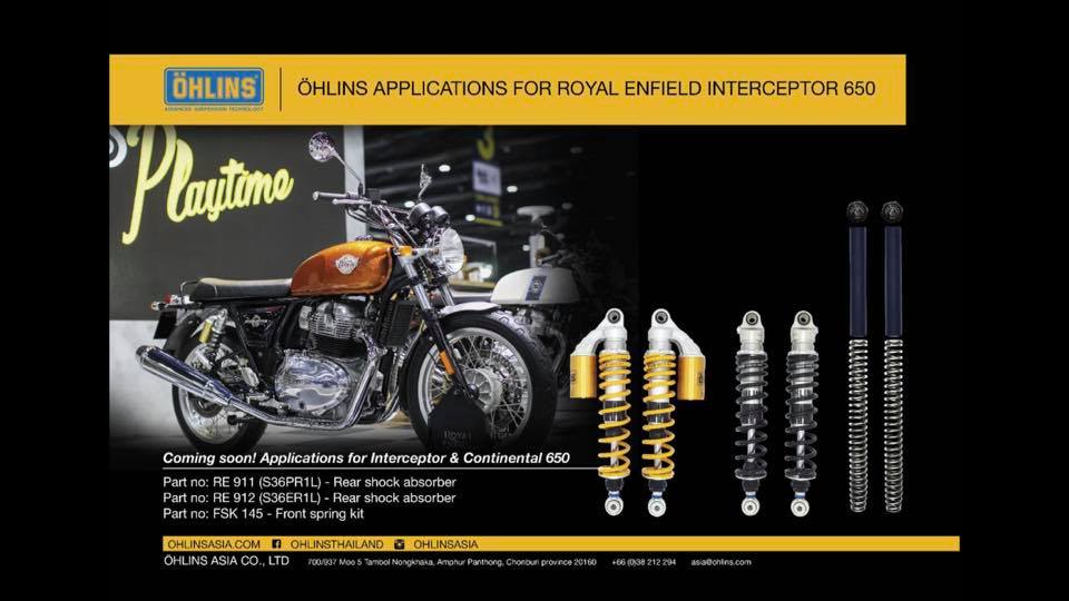 โช้คOhlins หลังไม่ซัพ