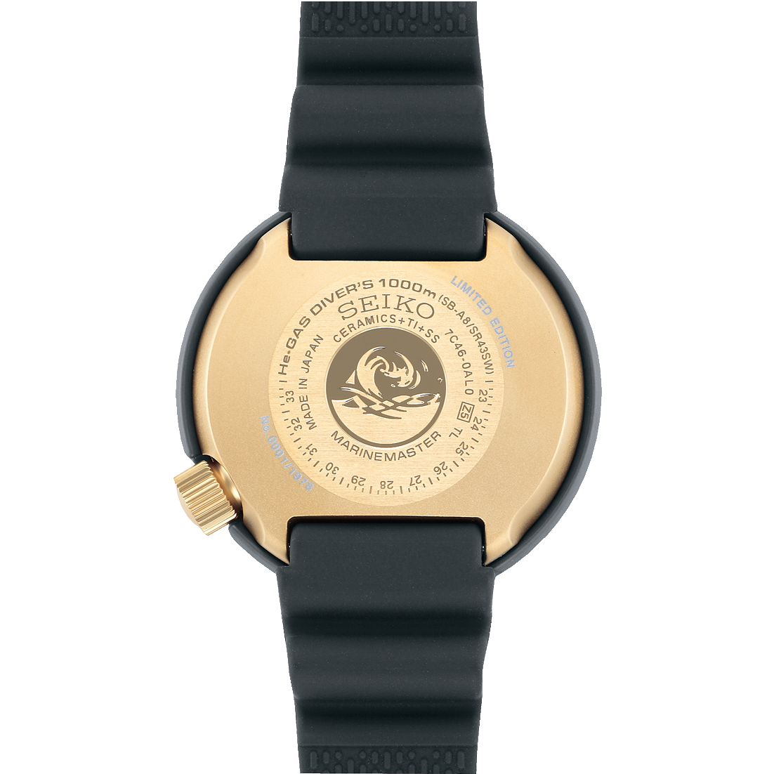 Seiko SBBN040 นาฬิกาผู้ชาย Seiko รุ่น SBBN040, Prospex Marine Master Professional 1000M Quartz Limited Edition 1,978 Pcs. Made in Japan Men's Watch