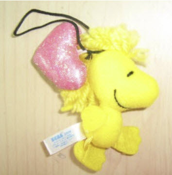 ที่ห้อยมือถือวู๊ดสต๊อค (Woodstock) ฉลองครบรอบ 40 ปี Peanuts Snoopy