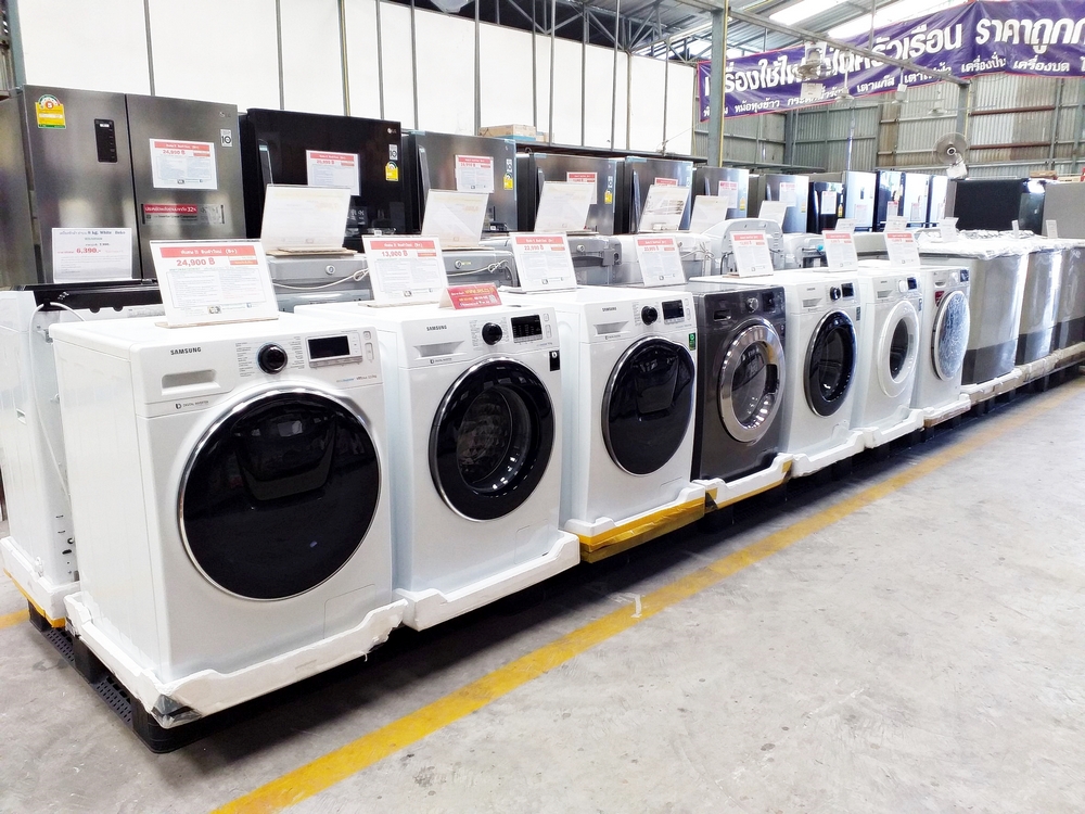 [ผ่อน0% 10ด] Samsung เครื่องอบผ้าฝาหน้า DV90T7240BX/ST 9 กก. อินเวอร์ (ชลบุรี ส่งฟรี)