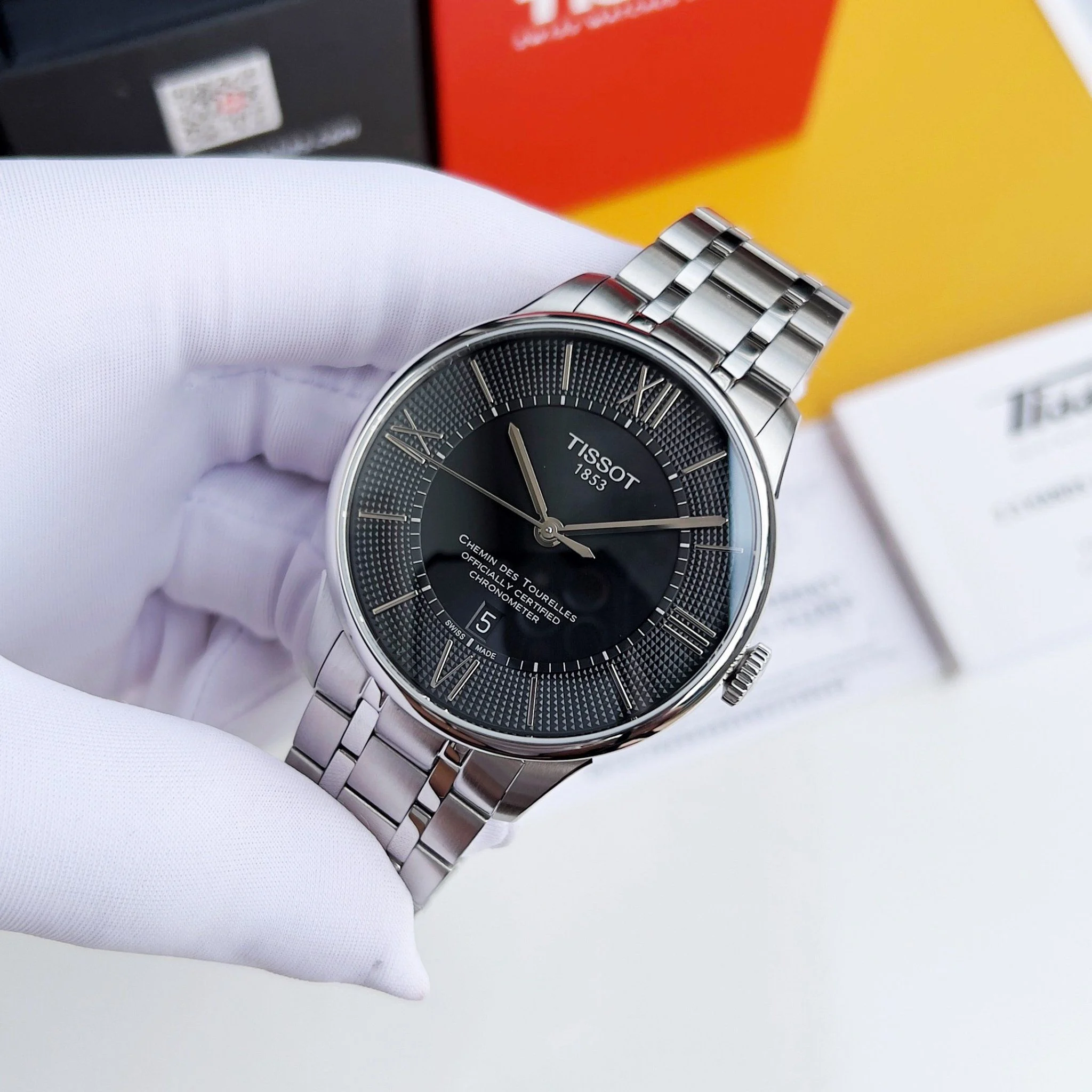 Tissot T099.408.11.058.00 นาฬิกาผู้ชาย Classic Swissmatic Automatic Men's Watch