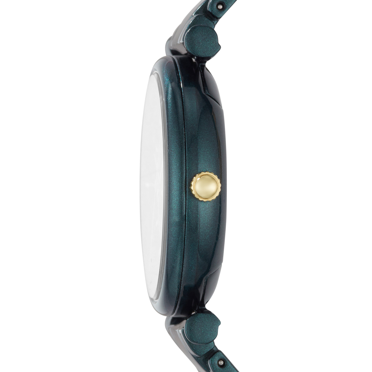 Fossil ES4427 นาฬิกาผู้หญิง Fossil รุ่น ES4427, Carlie Three-Hand Teal Green Stainless Steel Women's Watch