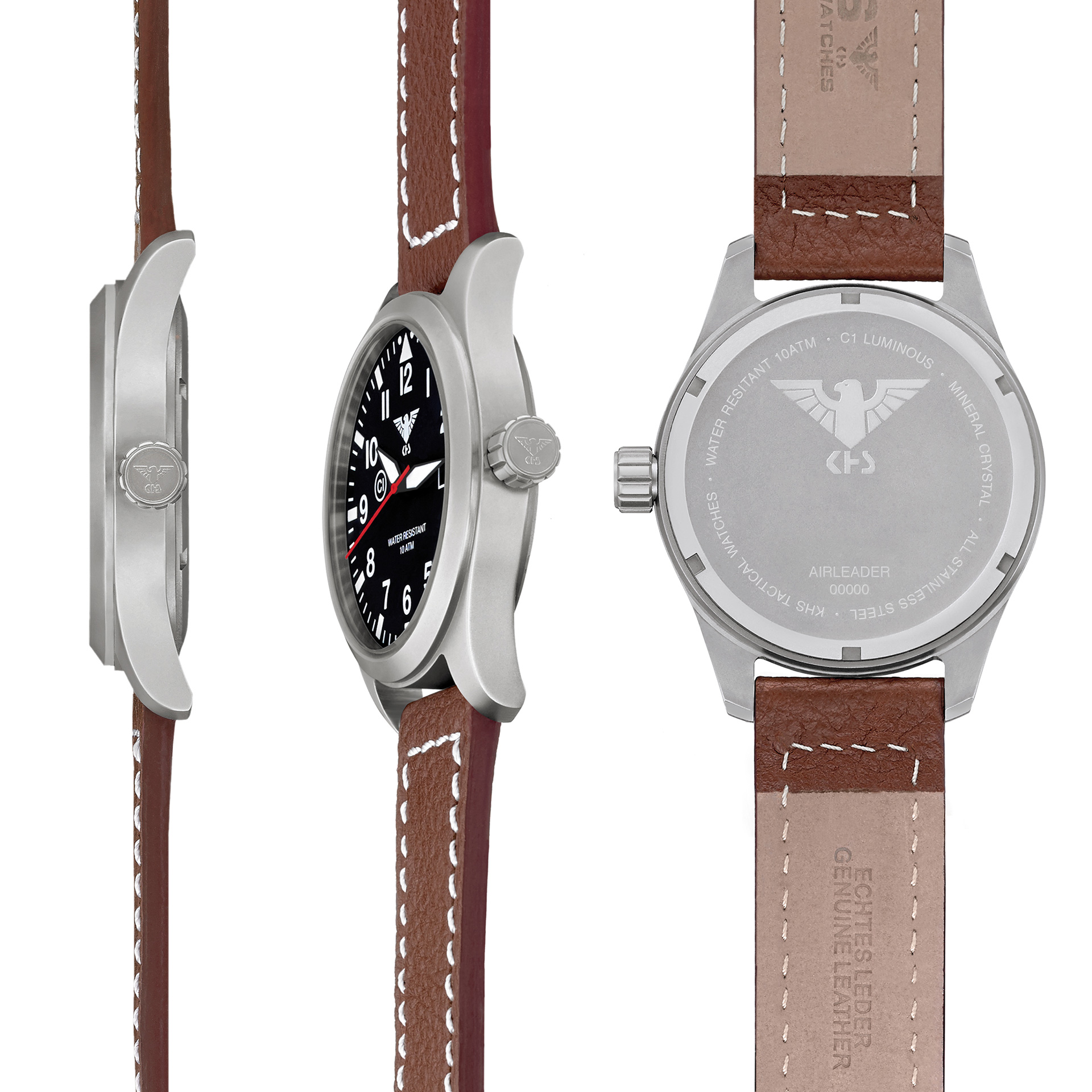 KHS Tactical KHS.AIRS.LB5 นาฬิกา Airleader Quartz Watch