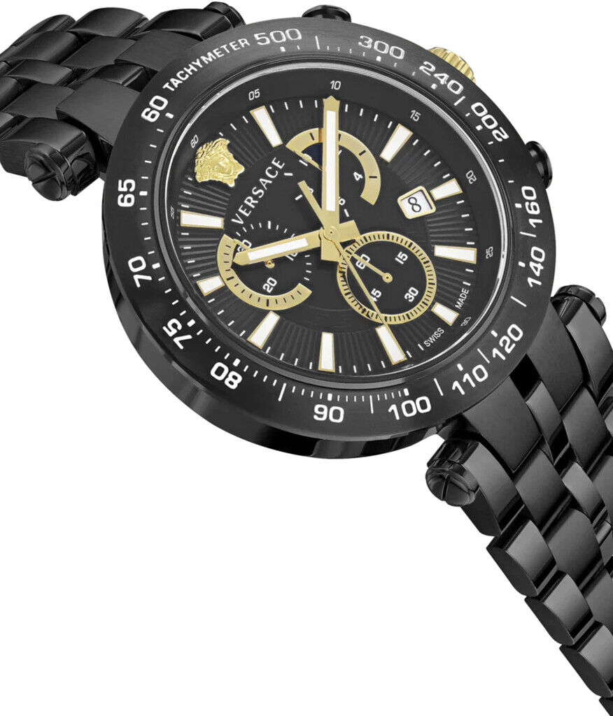 Versace VEJB00722 นาฬิกาผู้ชาย Chronograph Quartz Men's Watch