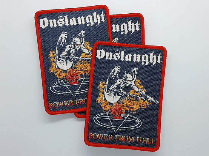 ONSLAUGHT 'Power From Hell' Woven Patch
