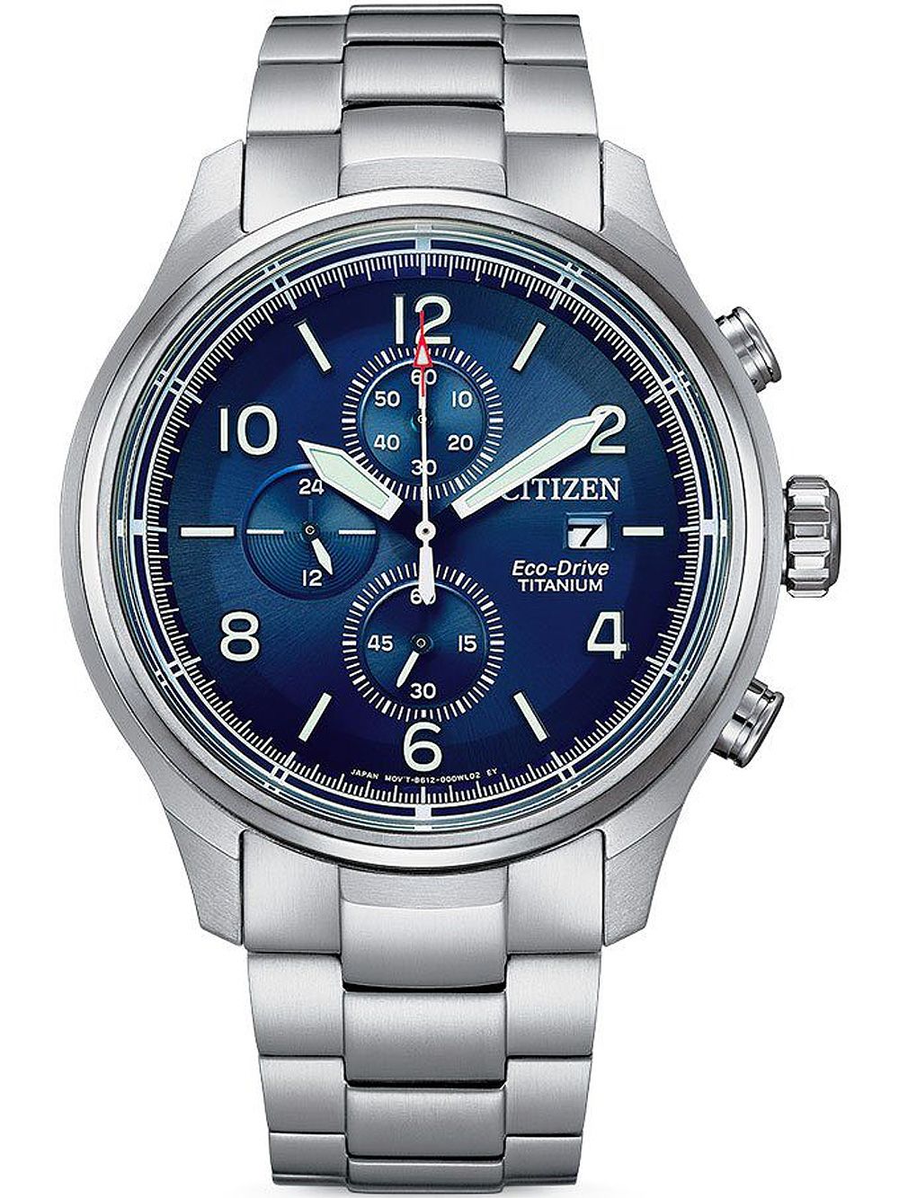 Citizen CA0810-88L นาฬิกาผู้ชาย Eco-Drive Titanium Men's Watch