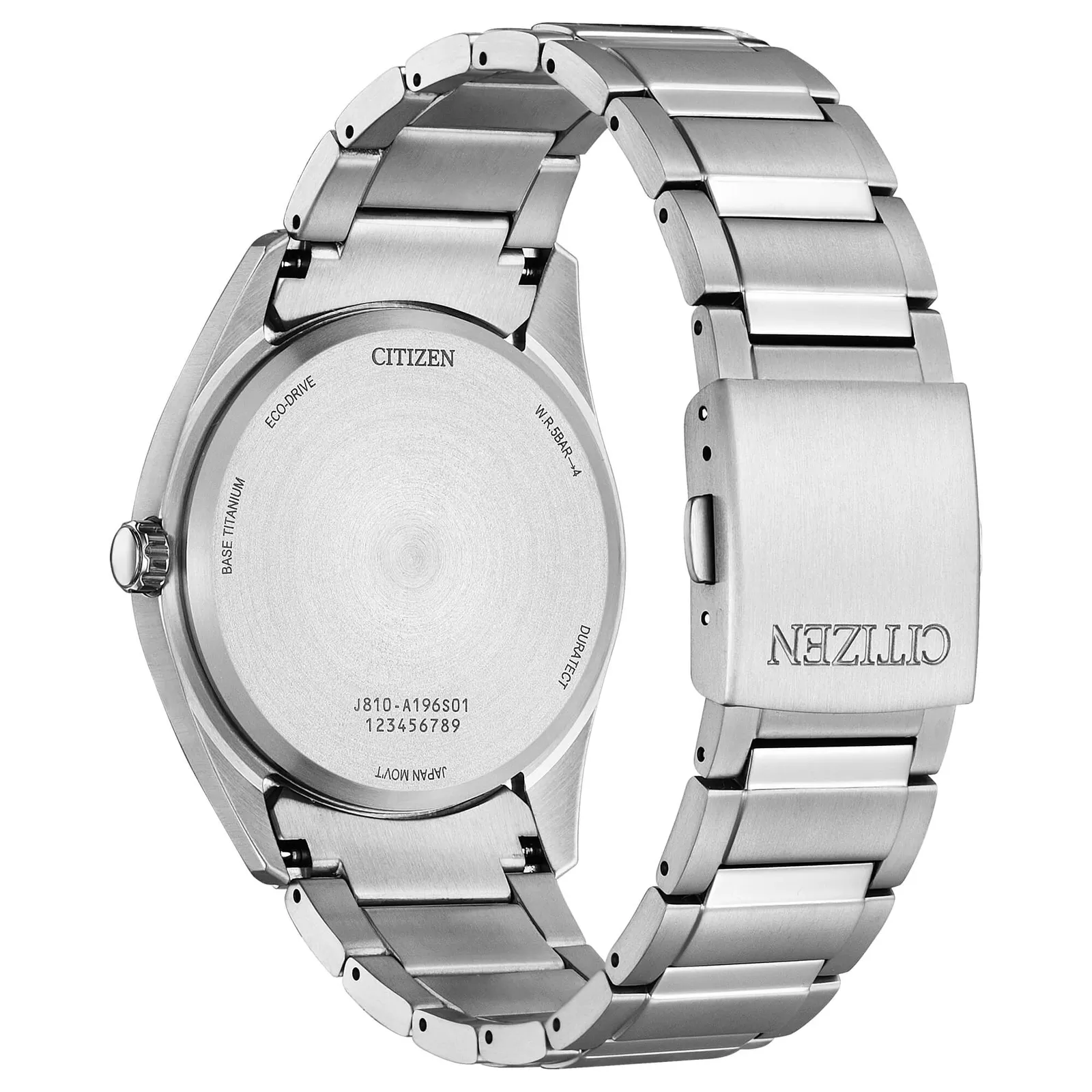 Citizen AW1641-81E นาฬิกาผู้ชาย Eco-Drive Titanium Men's Watch