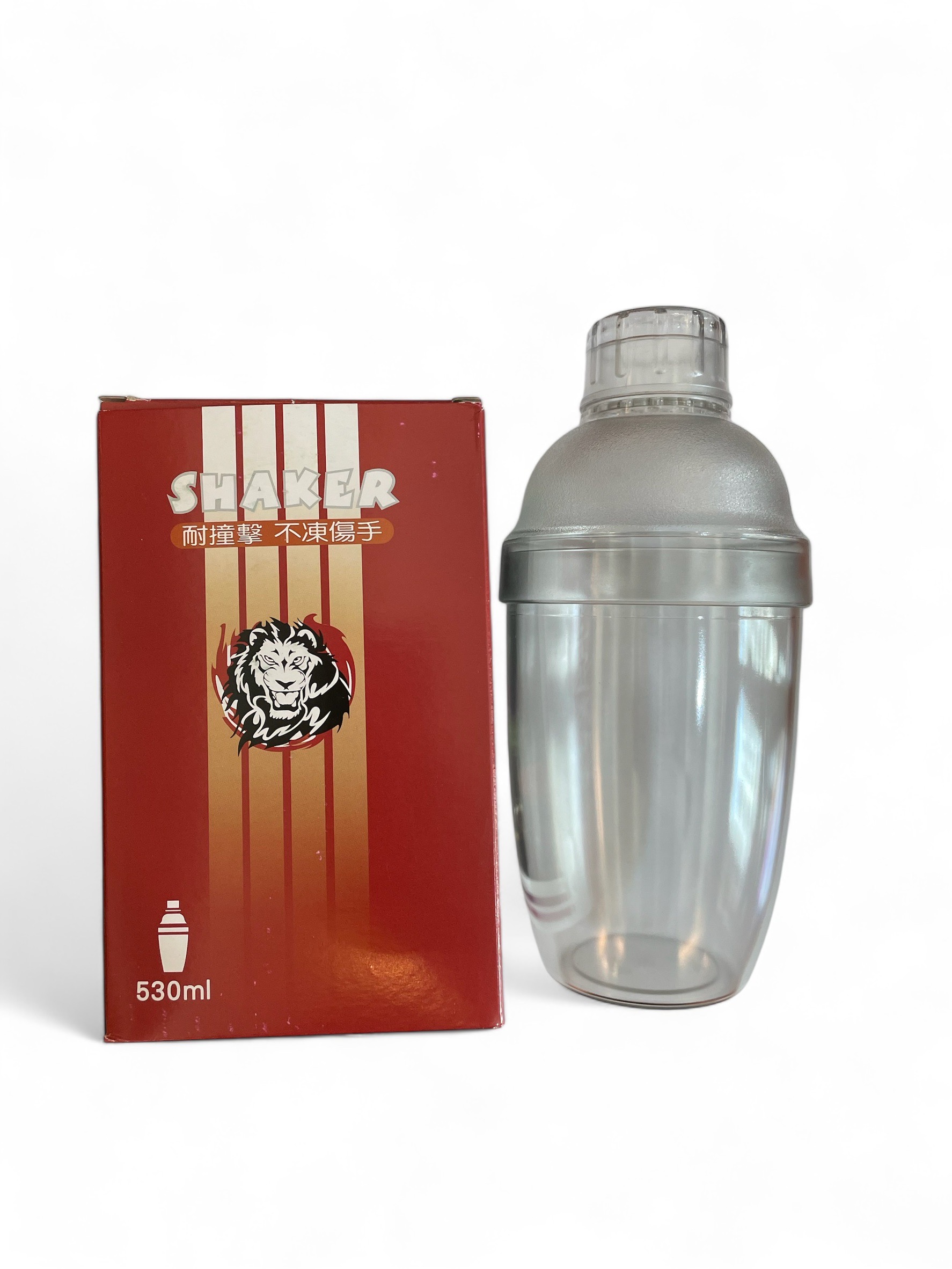 แก้วเช็คพลาสติกสิงโต 530 ml Lion Brand PP shaker cup 530ml