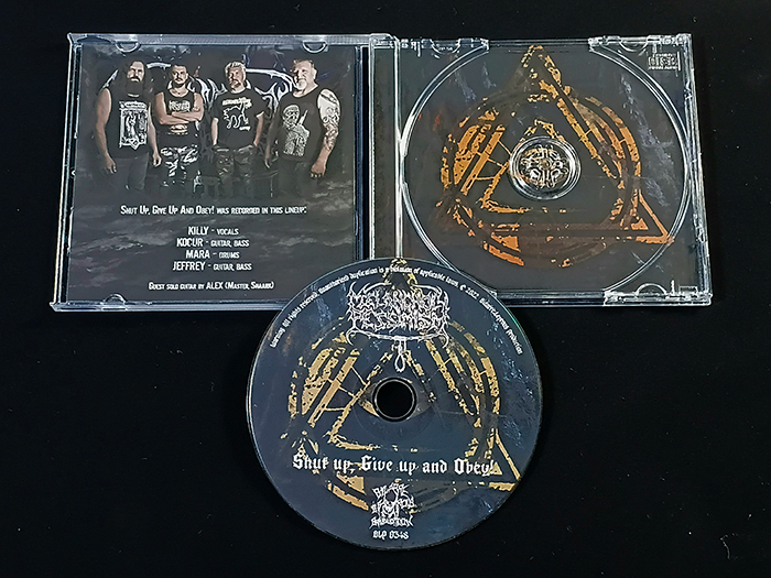 MELANCHOLY PESSIMISM ' Shut Up, Give UP And Obey !' CD