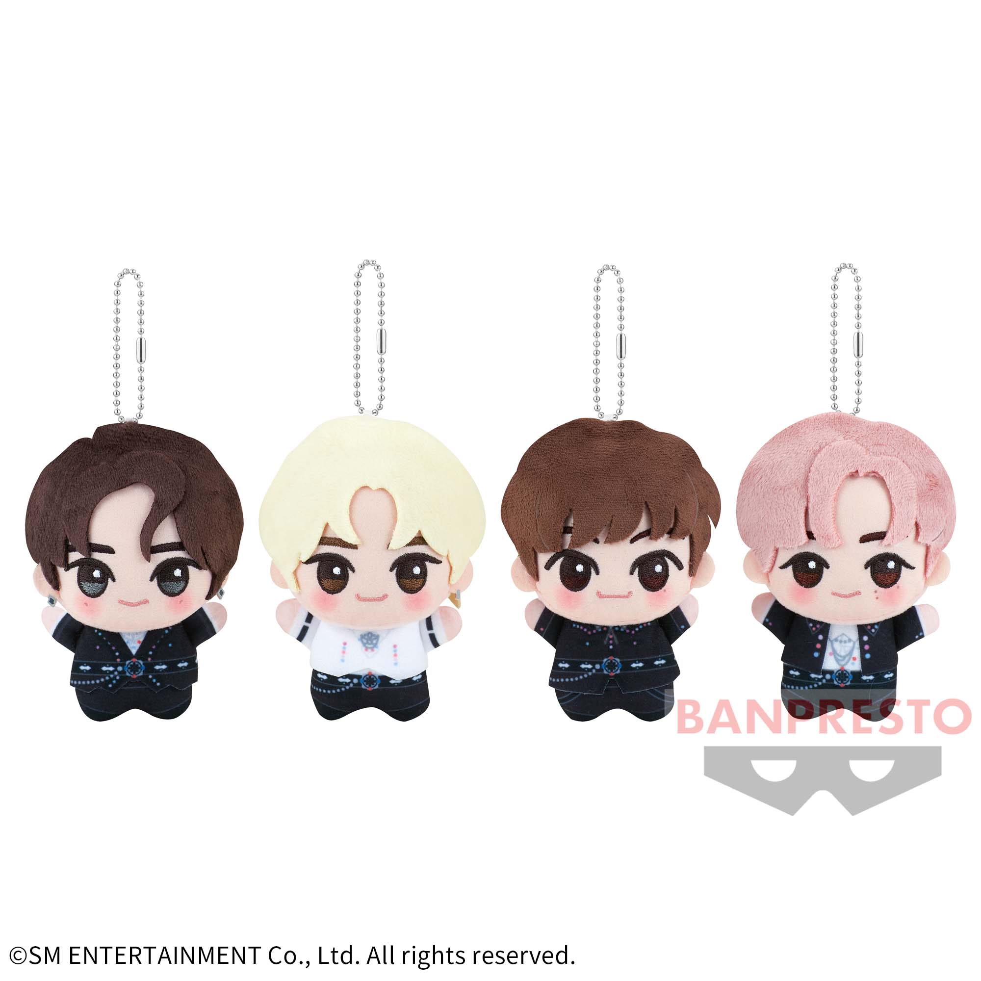 [PRE-ORDER] ตุ๊กตาจิบิ NCT 127 Sticker Chibigurumi Vol 1 + Vol 2 Size 11 cm Set 9 ตัว จาก BANDAI BANPRESTO นำเข้าจากญี่ปุ่น