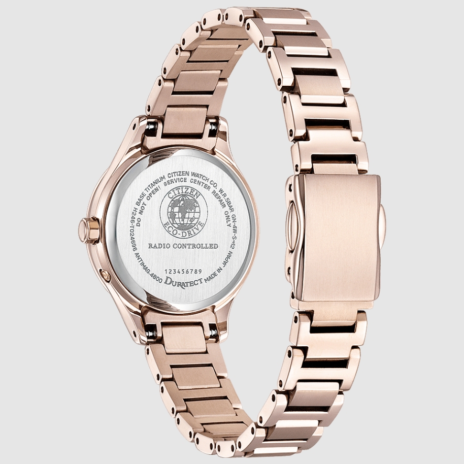 Citizen EC1164-53W นาฬิกาผู้หญิง xC Radio-Controlled Eco-Drive Titanium Women's Watch