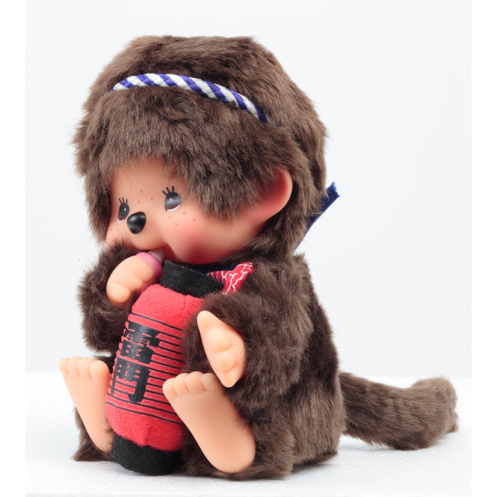 [PRE-ORDER] ตุ๊กตา ม่อนชิชิ โคมแดง วัดอาซากุสะ Size S สูง 16 cm Monchhichi Asakusa Kaminarimon ม่อนชิชิคุง นำเข้าจากญี่ปุ่น ご当地モンチッチ 浅草雷門 S（東京）IPM-23-Z