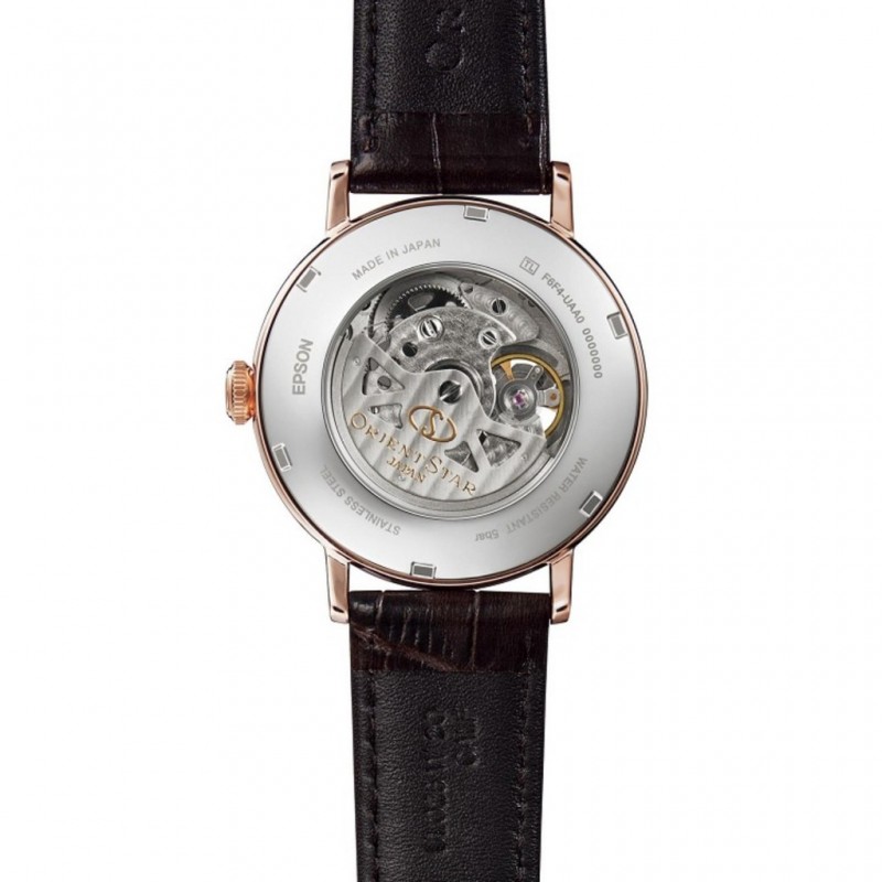 Orient RE-AV0001S00B นาฬิกาผู้ชาย Orient Star Semi Skeleton Automatic Men's Watch