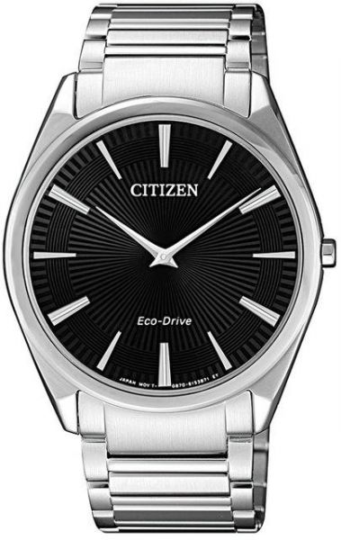 Citizen AR3071-87E นาฬิกาผู้ชาย Stiletto Super Slim Eco-Drive Men's Watch