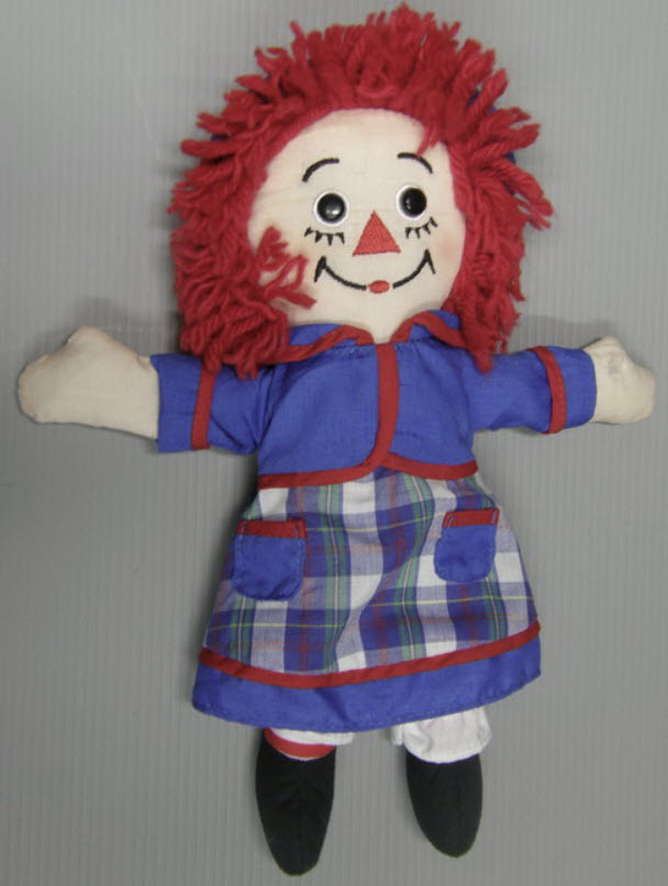 Raggedy Ann ขนาด 9 นิ้ว (มือสอง-มีตำหนิเล็กน้อย)