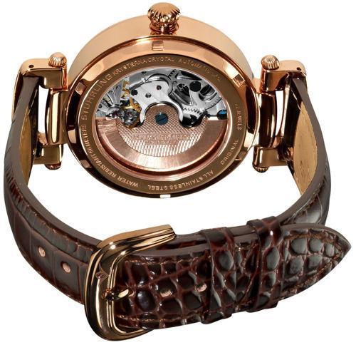 Stuhrling Original 353A.334K14 นาฬิกาผู้ชาย Stuhrling Original รุ่น 353A.334K14, Magistrate Power Reserve Dual Time Men's Watch