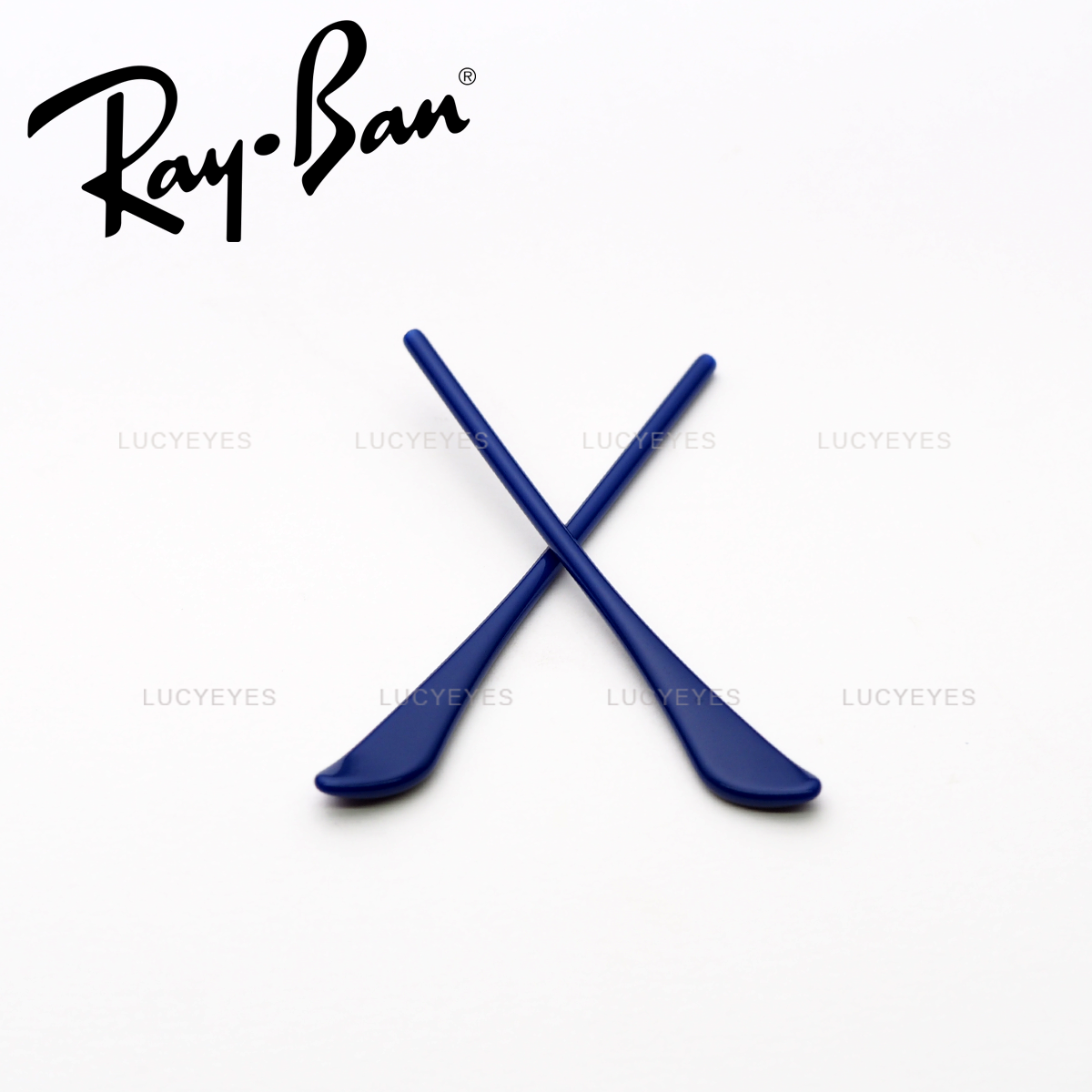 ยางหุ้มขาแว่นสายตา Rayban RX6436D, RX7140, RX7164 แท้ 100% (สีน้ำเงิน)