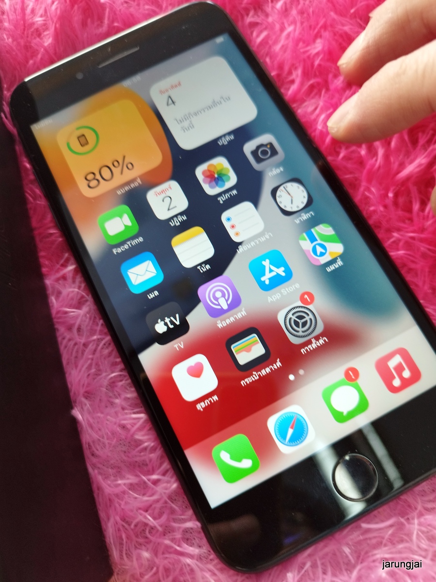 iphone 8 plus 64 gb มือสอง สีดำ ไอโฟนศรีสะเกษ