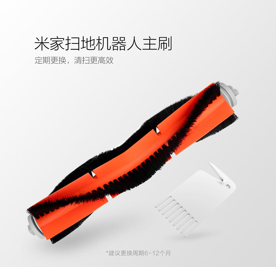 Xiaomi Robot Vacuum Main Brush - แปรงดูดฝุ่นหลักสำหรับหุ่นยนต์ดูดฝุ่น