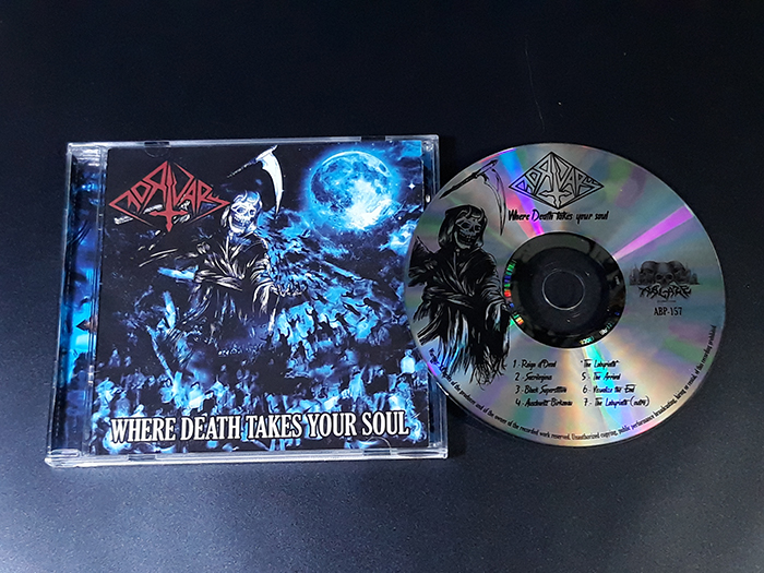 MORTUARY 'Where Death Takes Your Soul' CD