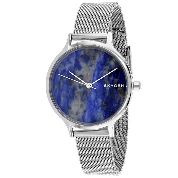 Skagen SKW2718 นาฬิกาผู้หญิง Skagen รุ่น SKW2718, Anita Steel-Mesh Stone Quartz Women's Watch