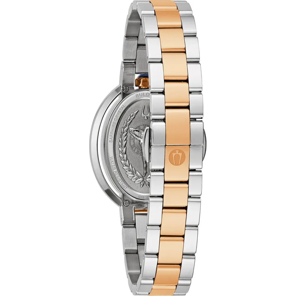Bulova 98L322 นาฬิกาผู้หญิง Rubaiyat Quartz Women's Watch