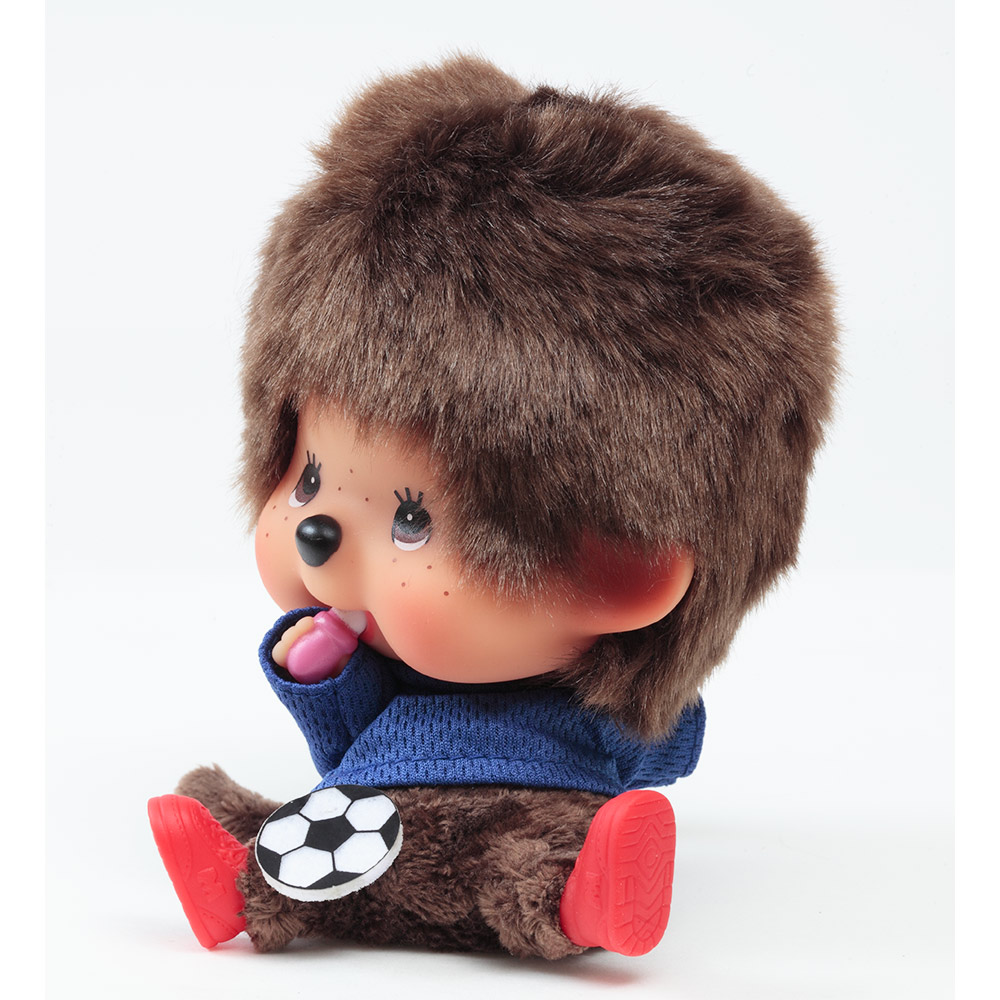 [PRE-ORDER] ตุ๊กตา ม่อนชิชิ นักฟุตบอล Size 12 cm ม่อนชิชิคุง Monchhichi Let's Sports Soccer นำเข้าจากญี่ปุ่น レッツ！スポーツモンチッチ サッカー 男の子