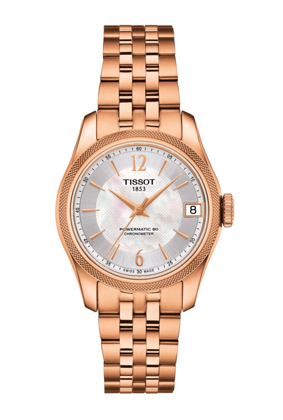 Tissot T108.208.33.117.00 นาฬิกาผู้หญิง Tissot รุ่น T1082083311700, Ballade Powermatic 80 Cosc Ladies Watch