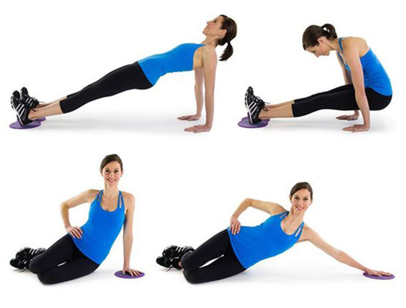 Sliding Disc แผ่นสไลด์ ออกกำลังกาย