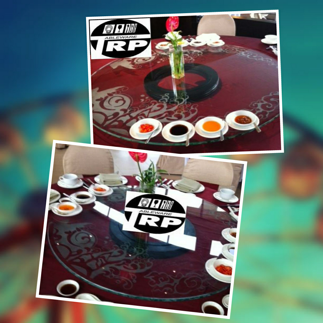 Round Table 圆桌会议 餐桌 中式餐桌 配有旋转镜组 โต๊ะกลม โต๊ะจีน ขนาด 200 cm.นั่ง 14 คน โต๊ะกลม พับครึ่ง มีล้อ,หน้าขาวโฟเมการ์,ขาเหล็กชุปโครเมี่ยม,โต๊ะประชุม,โต๊ะสัมมนาโต๊ะจัดเลี้ยง,โต๊ะโรงแรม Round Table Folding half with wheels Tablechairthai