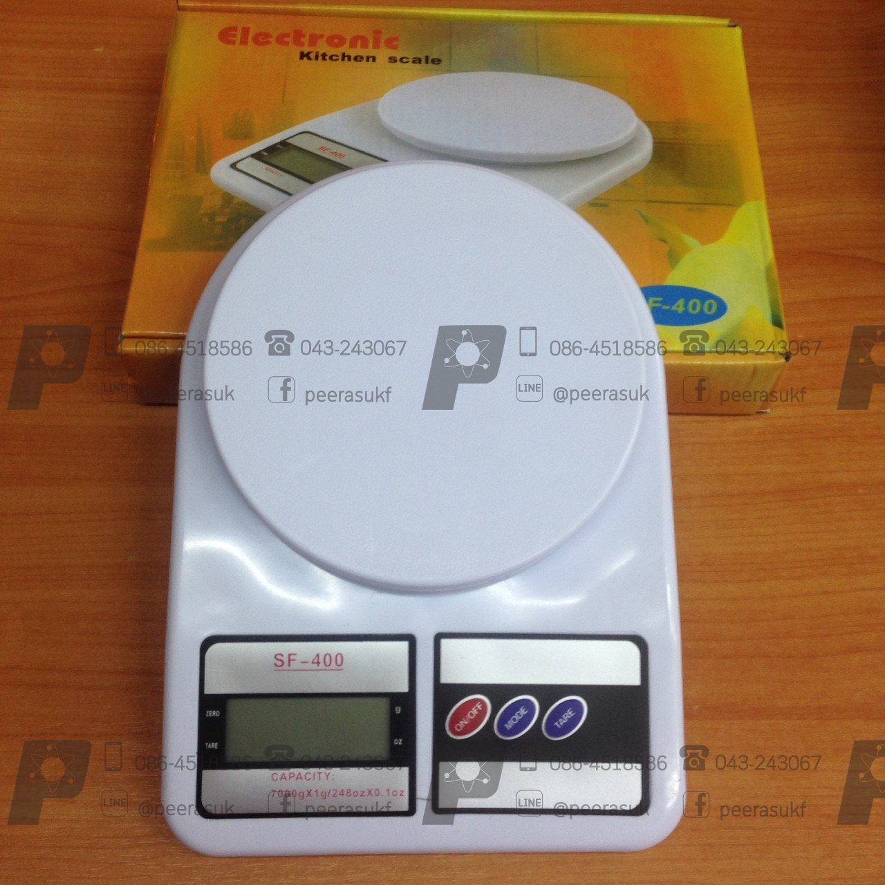 เครื่องชั่งดิจิตอล 1 กรัม - 7กิโลกรัม