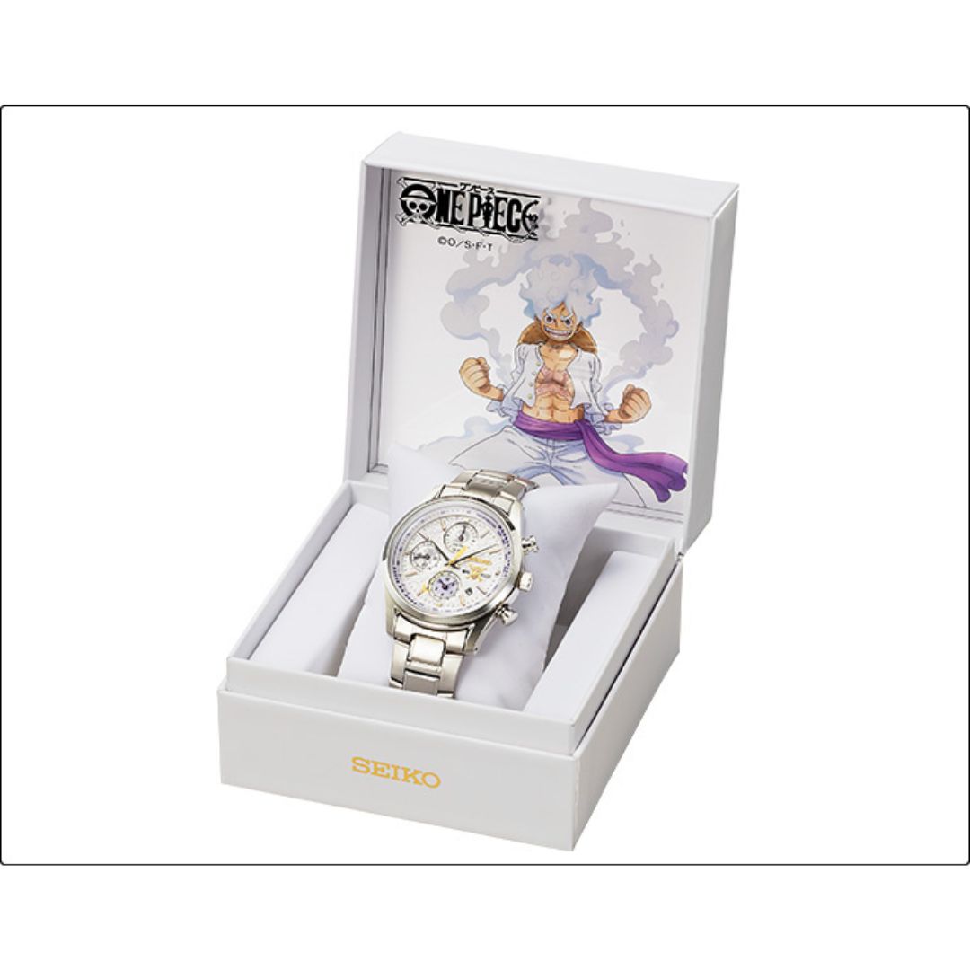 [ปิดจอง] นาฬิกาวันพีซ SEIKO x ONE PIECE Monkey D. Luffy Gear 5 Edition Official Watch มีเลข Serial number ไม่ซ้ำใคร นาฬิกาข้อมือ ไซโก้ นำเข้าจากญี่ปุ่น セイコー×ONE PIECE モンキー・D・ルフィ ギア5 エディション