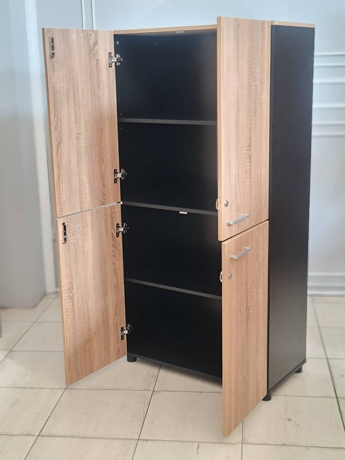 ตู้เอกสารไม้4บานทึบ