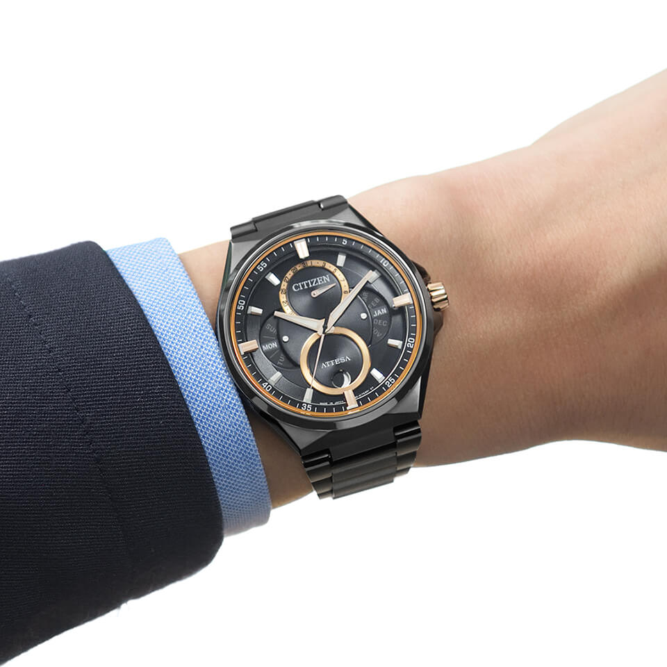 Citizen BU0065-64E นาฬิกาผู้ชาย Attesa Super Titanium™ Men's Watch Men's Watch