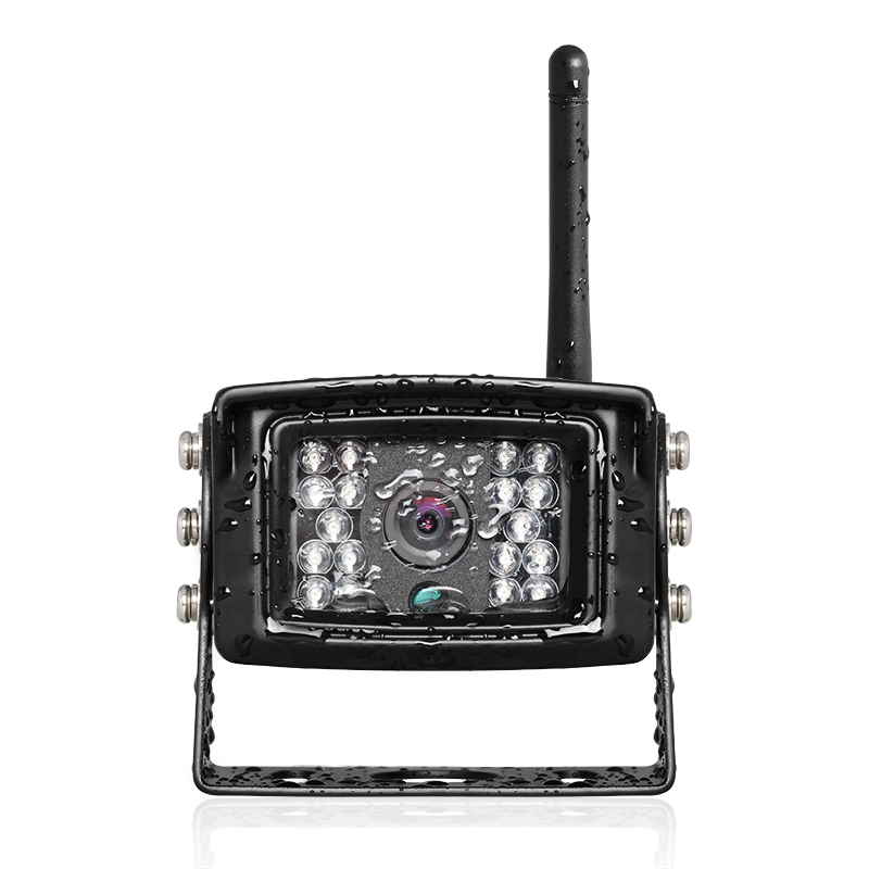 กล้องถอยสำหรับรถบรรทุกพร้อมจอ 7นิ้ว เลนส์กว้างกันน้ำระดับคมชัดเป็น CCD