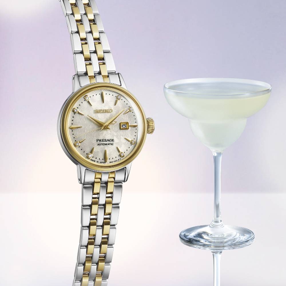 Seiko SRE010J1 นาฬิกาผู้หญิง Presage Cocktail Time Automatic Women's Watch