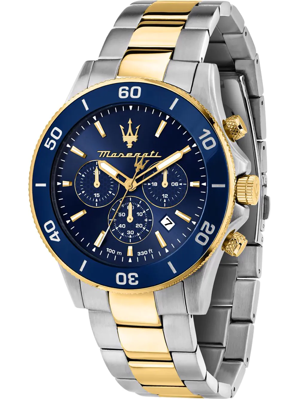 Maserati R8873600006 นาฬิกาผู้ชาย Competizione Chronograph Quartz Men's Watch