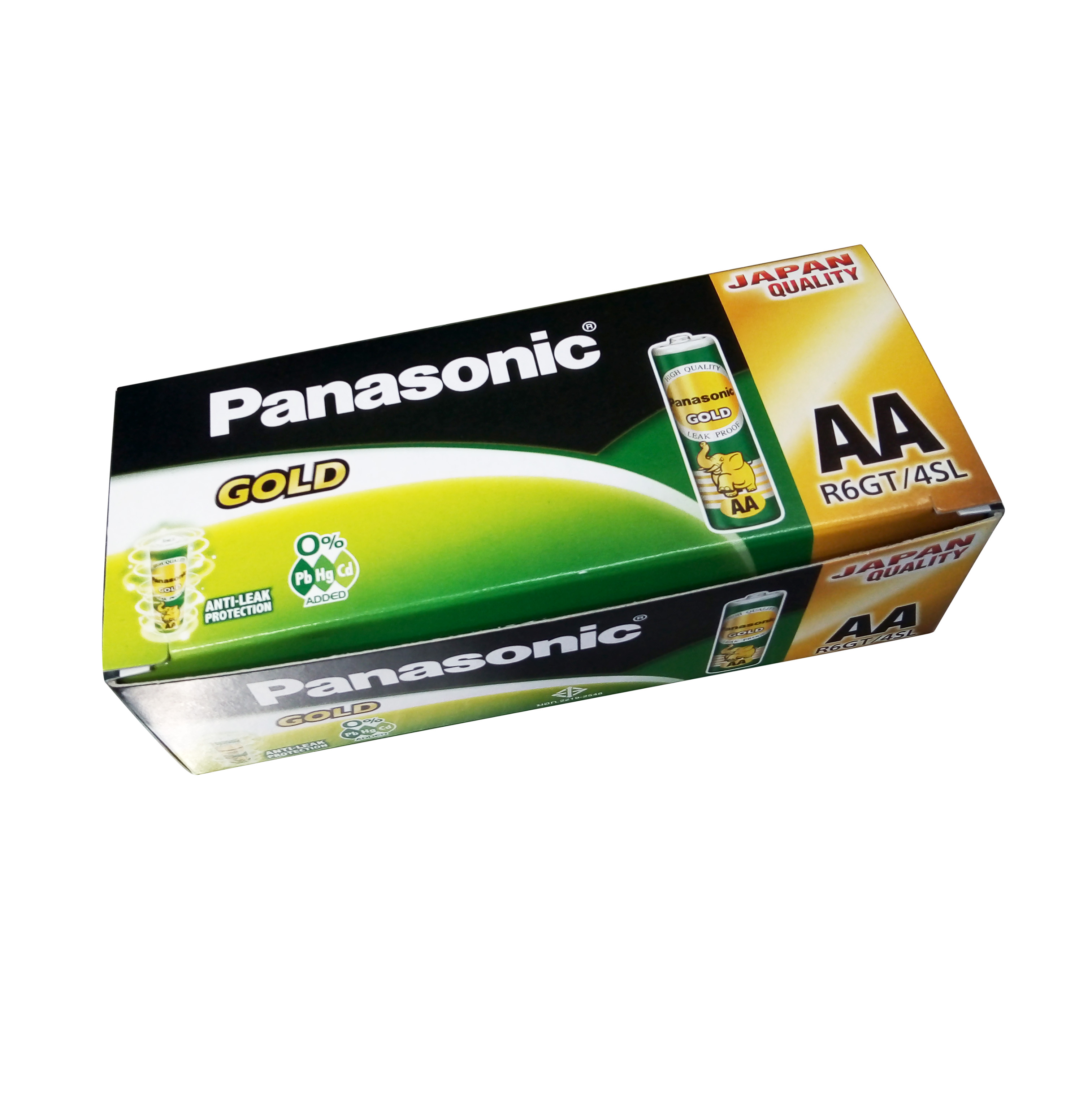ถ่าน Panasonic GREEN 2A (AA) แบบก้อน สีเขียว แบตเตอร์รี่ Panasonic ถ่านพลังช้าง ทนคุ้มค่าการใช้งาน ถ่านไฟฉาย แบตเตอร์รี่ ถ่านพานา