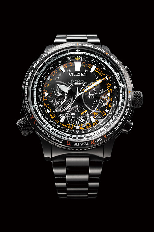 Citizen CC7015-55E นาฬิกาผู้ชาย Promaster Eco-Drive F990 Satellite Wave GPS Super Titanium Made in Japan Limited Edition 1,989Pcs. Men's Watch