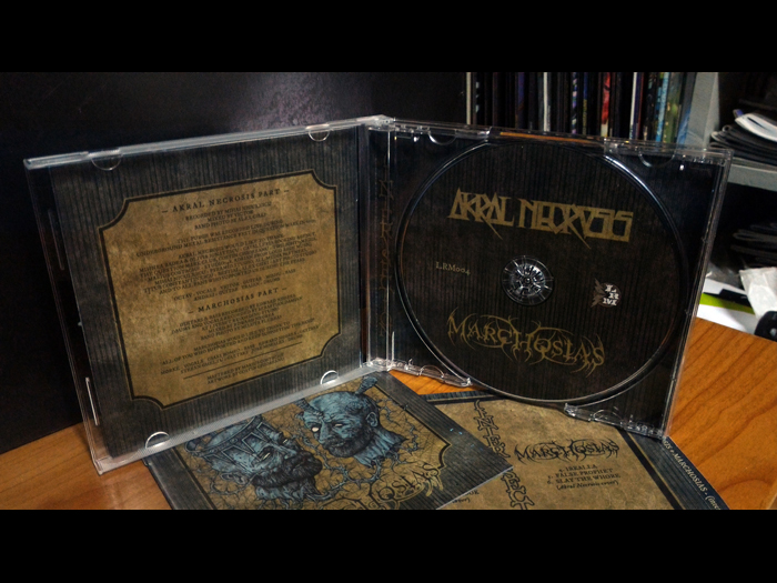 AKRAL NECROSIS / MARCHOSIAS'(inter)SECTION'CD