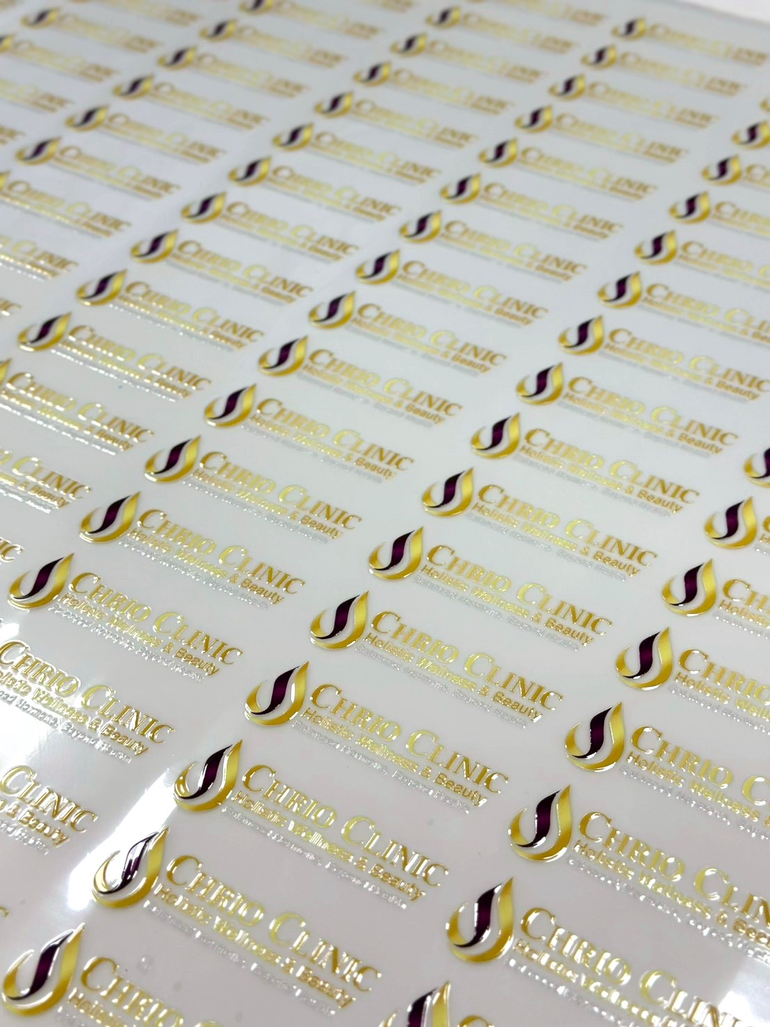 ผลงานสติ๊กเกอร์ UV DTF