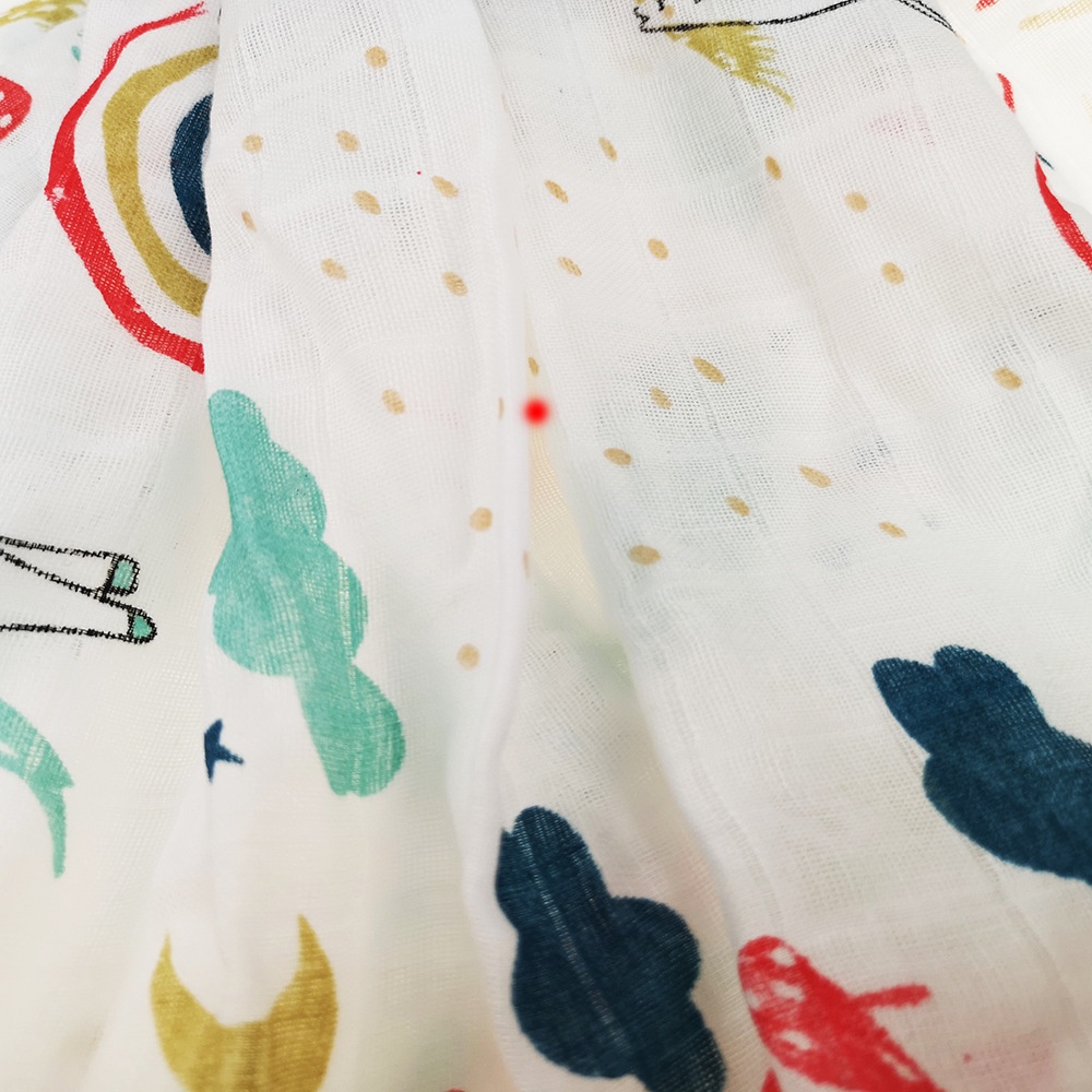 ผ้าห่อตัวเด็ก ผ้าห่มเด็ก ขนาด 117*117ซม. ผ้าอ้อมห่อตัวทารก