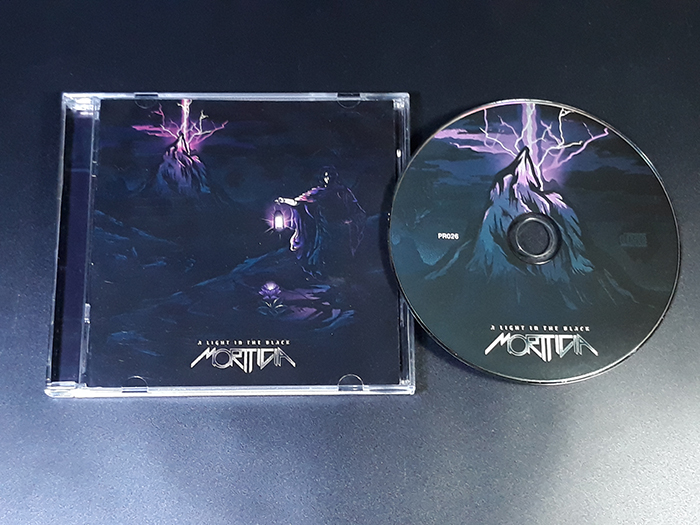 MORTTICIA'A Light In The Black' CD.